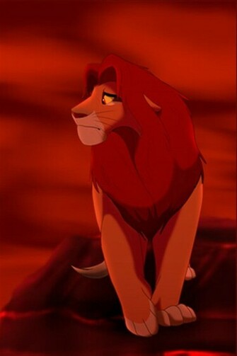 King Simba Animal iPhone Wallpaper S 3g