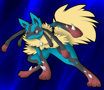 Mega Lucario By Azzyfox