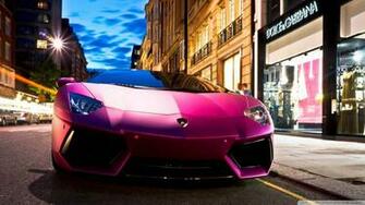 Pink Lamborghini Wallpaper