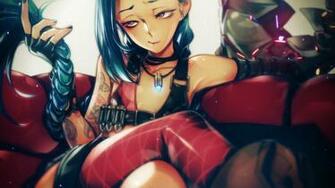 Jinx League Of Legends Game Girl