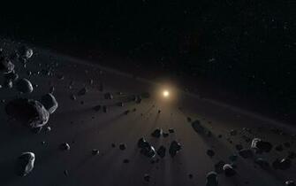 Kuiper Belt S Ice Cores Eso