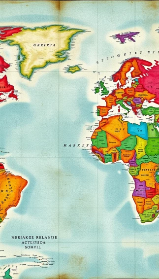 World Map Wallpaper High Resolution