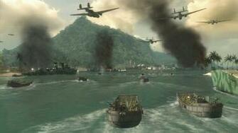 Troops Disembark Battlestations Pacific Background Image