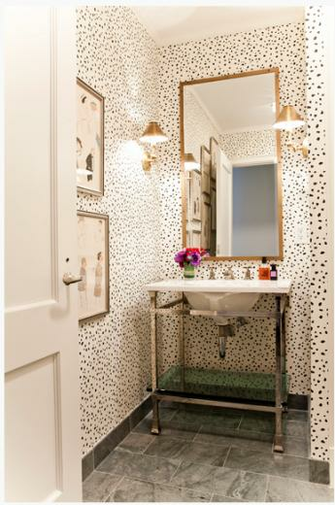 Dalmatian Print Wallpaper Thibaut Tanzania