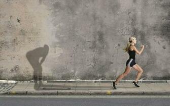 Sport Girl Mood Soul Wall Fatigue Willpower HD Wallpaper