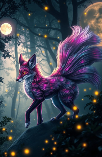 Nine Tails HD Wallpaper