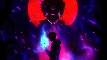 Wallpaper Jujutsu Kaisen Yuji Itadori Silhouette 4k HD