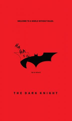 Batman The Dark Knight Why So Serious Funny Minimal