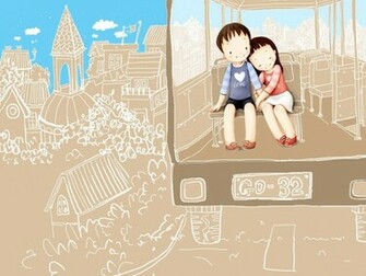 Cute Korean Style Wallpaper