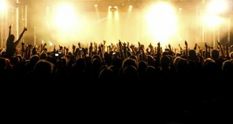 Concert Stage Wallpaper Crowd From