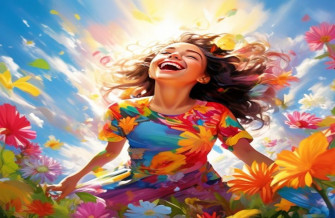 Happy Girl Wallpaper