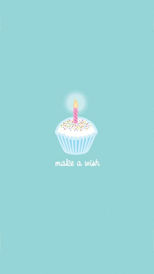 Happy BirtHDay Make A Wish Wallpaper iPhone