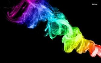 Neon Smoke Wallpaper Abstract