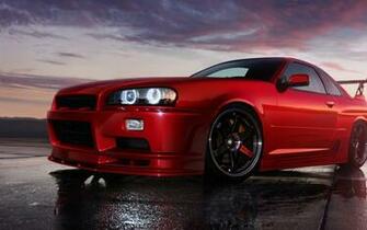 Nissan Skyline R34 Gtr Wallpaper Art HD