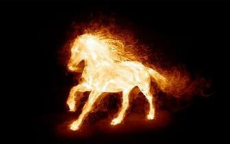 Fire Horse Wallpaper