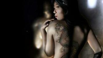 Tattoo Girl Wallpaper