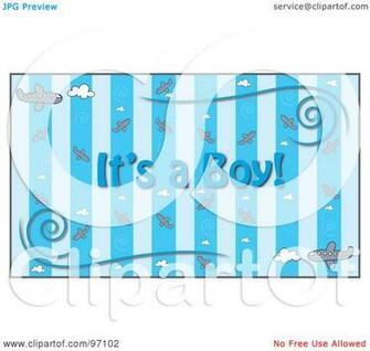 Its A Boy Background For
