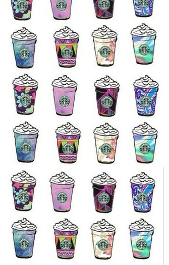 Starbucks Wallpaper We Heart It