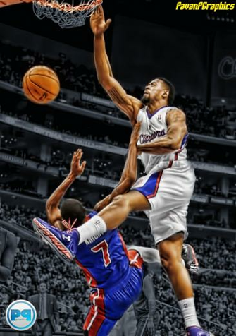 Jordan Monster Dunk Over Brandon Knight Desktop And Mobile Wallpaper