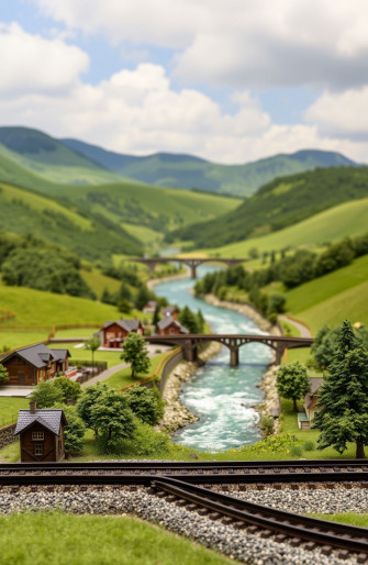 Model Railroad Backdrops Wallpaper