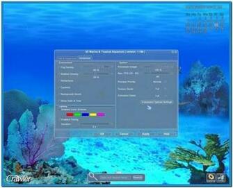 Telecharger Crawler 3d Marine Aquarium Screensaver