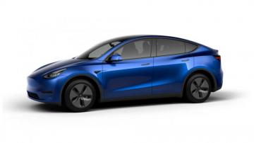 Tesla Model Y Front Three Quarter Wallpaper Newcarcars