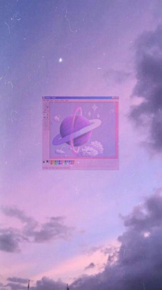 Light Purple Aesthetic Wallpaper On