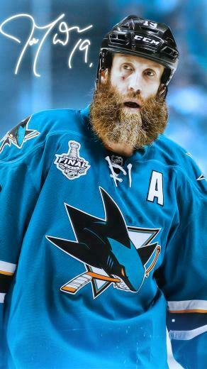 Joe Thornton Phone Wallpaper