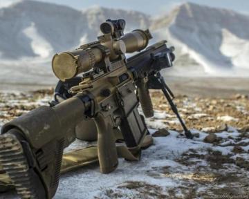 Hk417 Heckler And Koch Deserts Guns Sniper Rifles Wallpaper