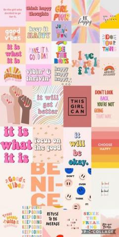 Encouraging Trendy Women Empowerment Collage Photos Kartu Nama