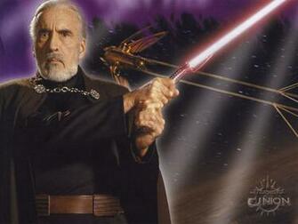 Count Dooku Christopher Lee Wallpaper