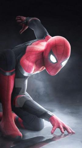 Spiderman Art 4k iPhone Wallpaper Marvel