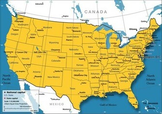 United States Map Wallpaper