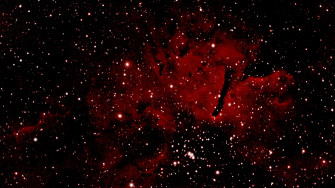 Red Space Star Wallpaper