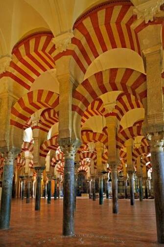 Wallpaper Background Moorish Architecture Arches Mezquita Mosque
