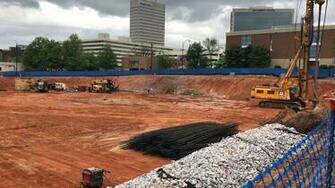 Sen Lindsey Graham Attends Groundbreaking On Federal Courthouse