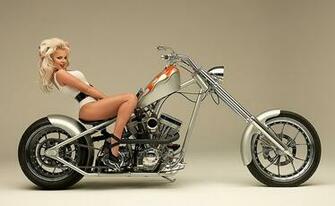 Girls And Motorcycles Wallpaper Background