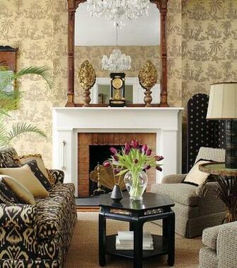 Thibaut Wallpaper Fabrics Since Tea House Damask