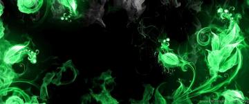 Wallpaper Abstract Blue Smoke Black 4k