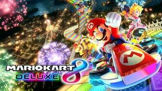 Mario Kart Deluxe Full HD Wallpaper