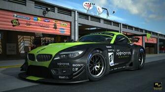 Bmw Z4 Gt3 Monster Race Track Scene By Rjamp