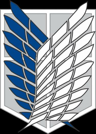 Attack On Titans Recon Corps Logo By Vr