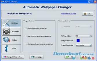 Select A Folder Of Your Favorite Wallpaper And Then Changer