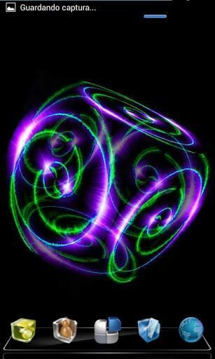 Bigger Neon Ball 3d Live Wallpaper For Android Screenshot