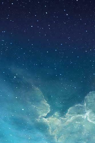 Cloudy Stars Wallpaper For iPhone