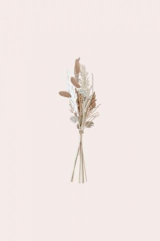 Pampas Grass Minimalist Wallpaper Vintage Flowers