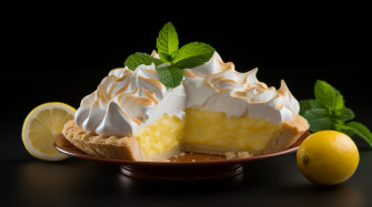 Luscious Lemon Meringue Pie HD Wallpaper By Patrika