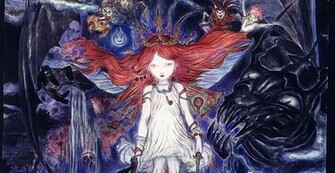 Yoshitaka Amano Wallpaper Weddingdressin