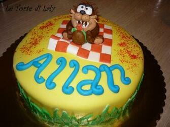 Taz BirtHDay Cake Disney Picture Wallpaper