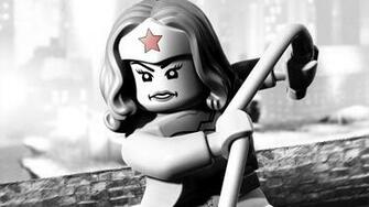 Lego Wonder Woman Computer Wallpaper Desktop Background